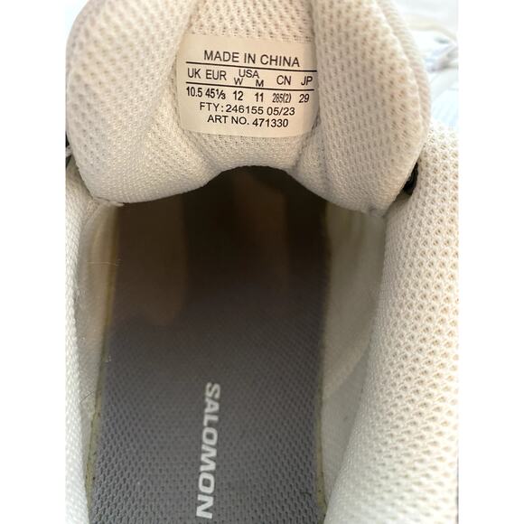 Mens White Salomon XT-4 OG Sneaker Sz 11 - Picture 8 of 8